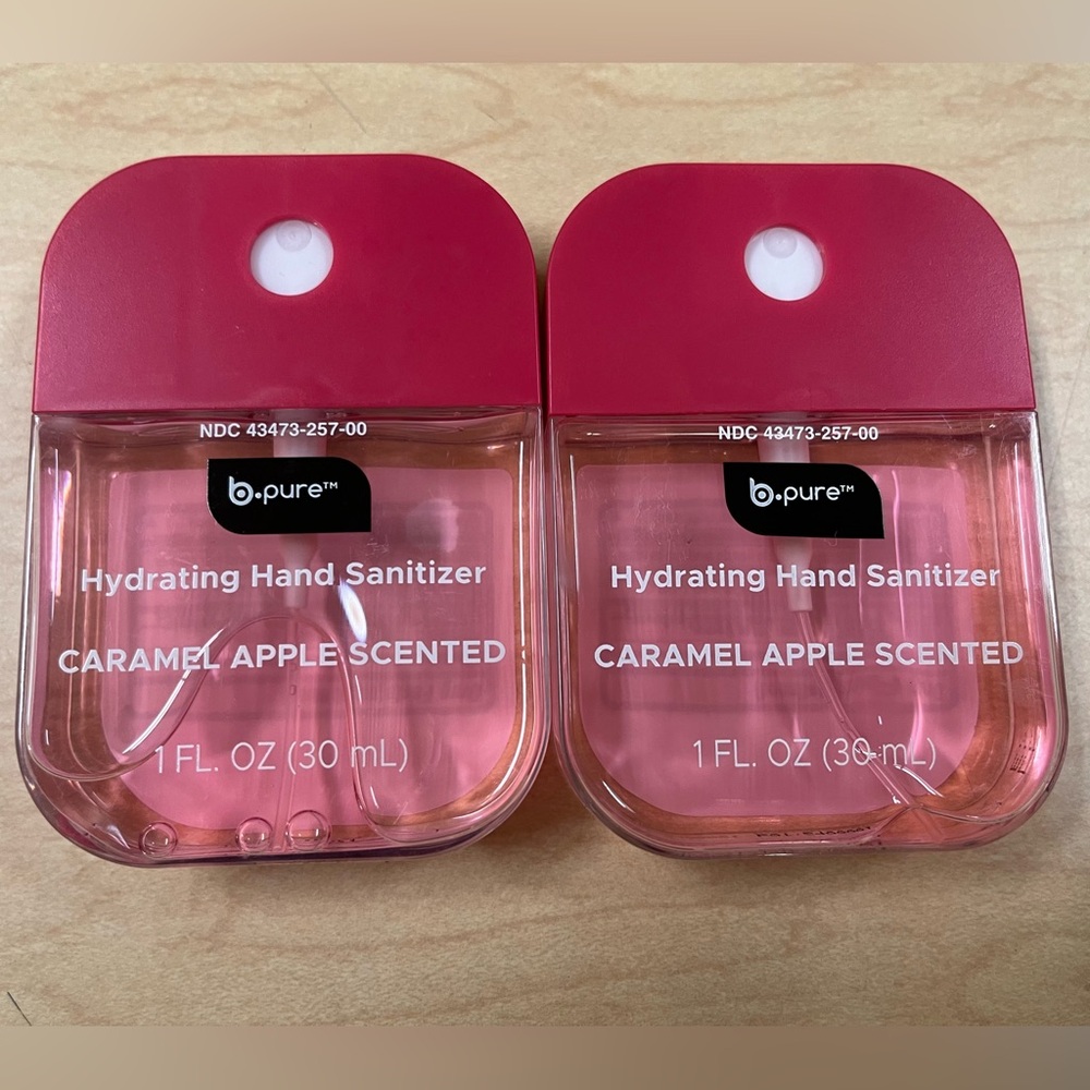 NEW B Pure Hand Sanitizer Spray Fall Bundle of Two